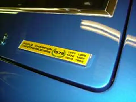 Lotus Esprit S1 chassis 330G registration WYR 257T historical archive photograph 2