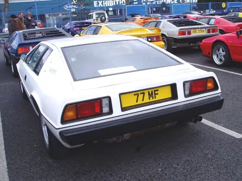 Lotus Esprit S1 chassis 108G registration RWO 503R and 77 MF historical archive photograph 1
