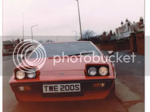 Lotus Esprit S1 chassis 124G registration TWE 200S historical archive photograph 2