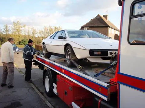 Lotus Esprit S1 chassis 127G registration OPH 633R historical archive photograph 6