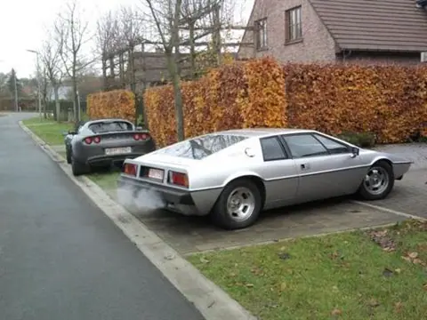 Lotus Esprit S1 chassis 155J registration OBK 759 and 86 ZU 52 historical archive photograph 9