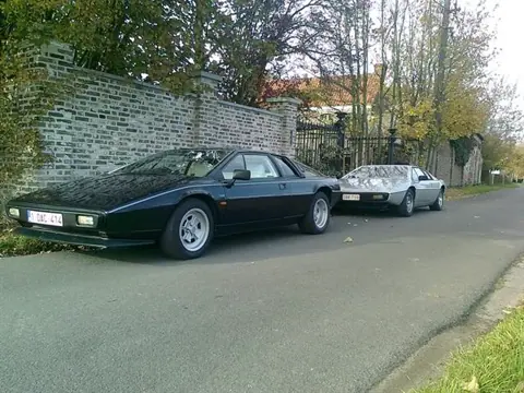 Lotus Esprit S1 chassis 155J registration OBK 759 and 86 ZU 52 historical archive photograph 7