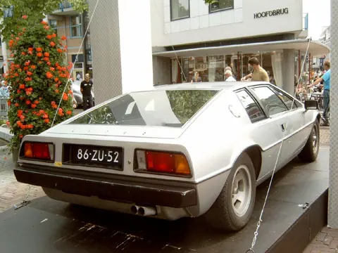 Lotus Esprit S1 chassis 155J registration OBK 759 and 86 ZU 52 historical archive photograph 2