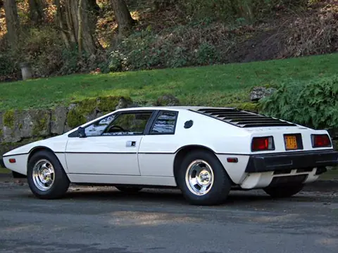Lotus Esprit S1 chassis 319H registration MTQ 278 and WETNELLIE historical archive photograph 54
