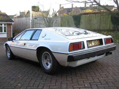 Lotus Esprit S1 chassis 321G registration VPK 92S historical archive photograph 2