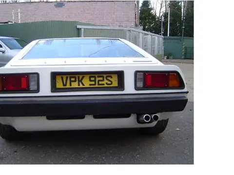 Lotus Esprit S1 chassis 321G registration VPK 92S historical archive photograph 25