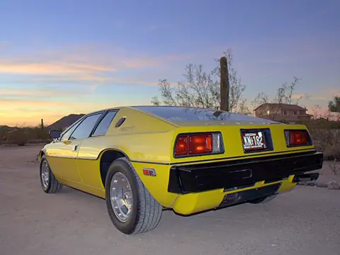Lotus Esprit S1 chassis LKN 182 registration LKN 182 historical archive photograph 1