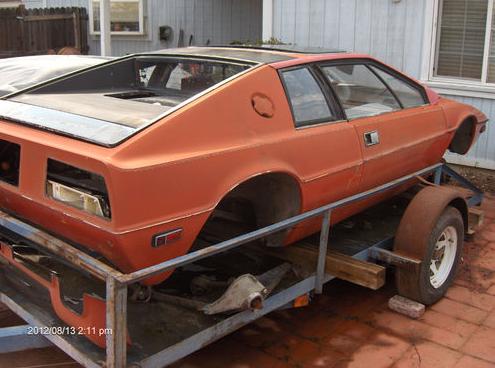 Lotus Esprit S1 chassis 142H