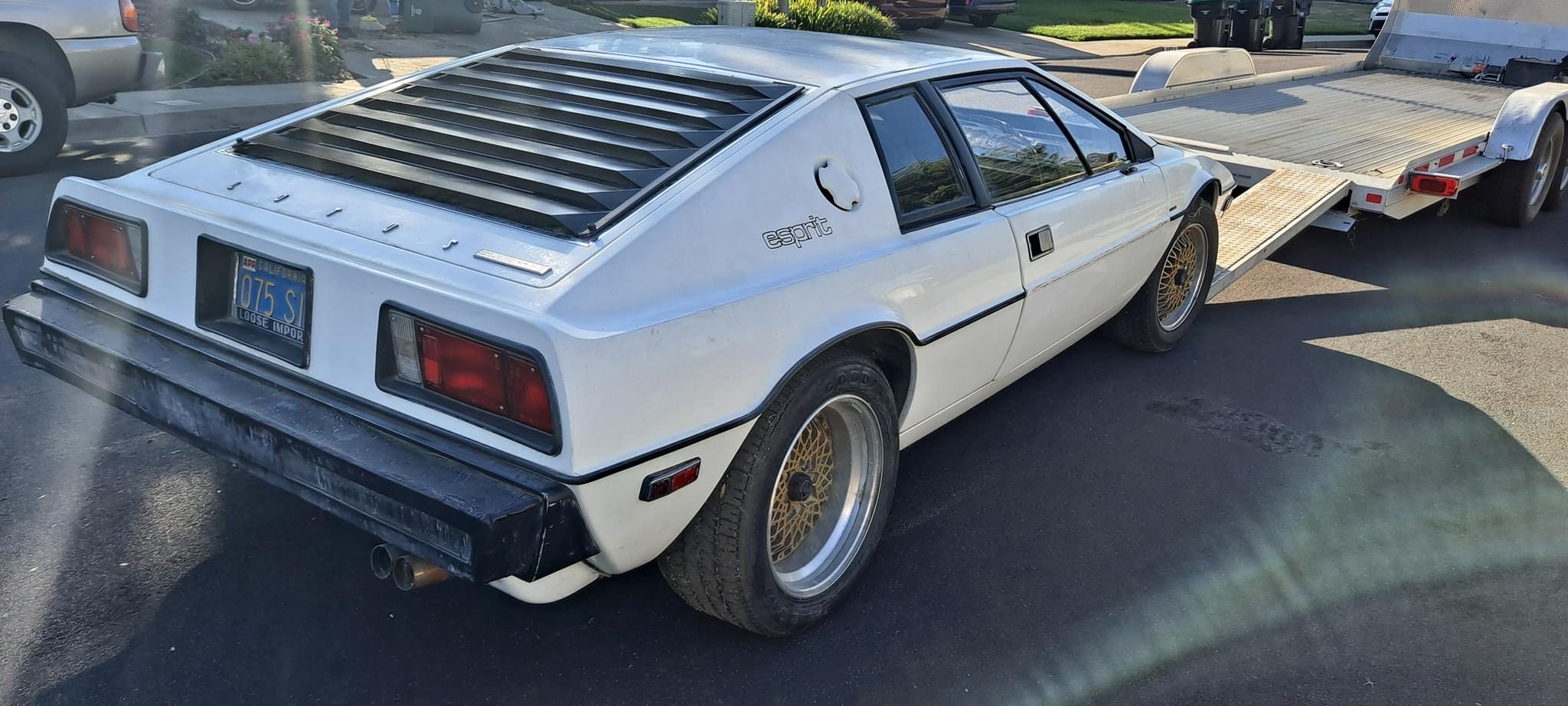 Lotus Esprit S1 chassis 166H