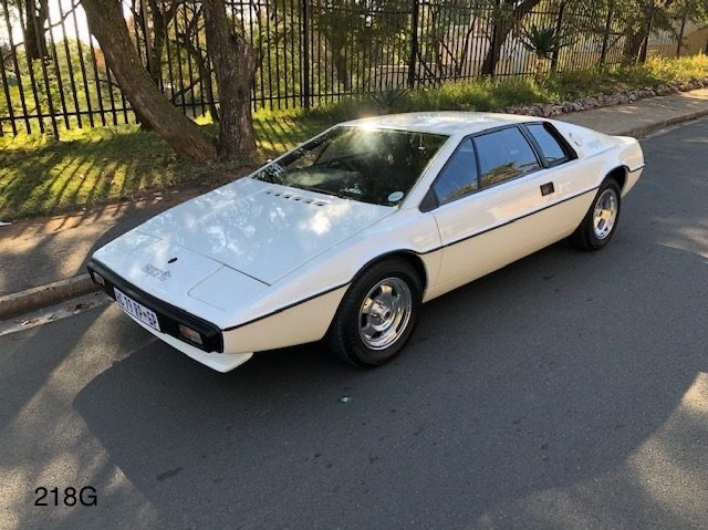 Lotus Esprit S1 chassis 218G