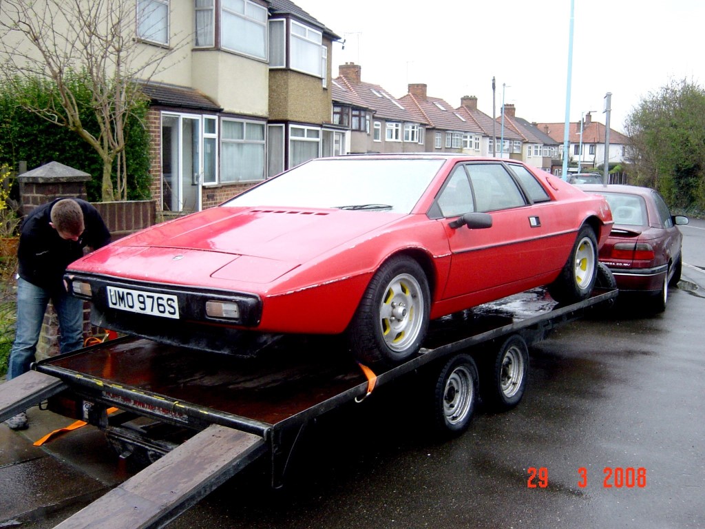 Lotus Esprit S1 chassis 377G